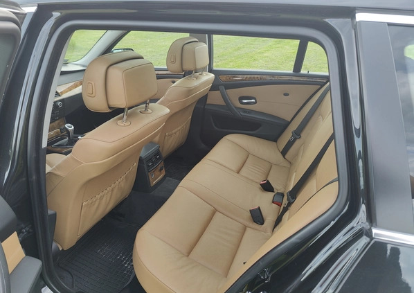 BMW Seria 5 cena 30900 przebieg: 265000, rok produkcji 2008 z Ińsko małe 79